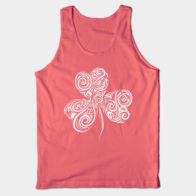 Shamrock Clover Tank Top by BIGUP